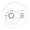 Reflektor roboczy LED