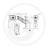 Lampa obrysowa LED, lewa 1U1126-003