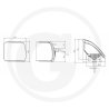 Reflektor roboczy LED