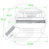Lampa ostrzegawcza LED