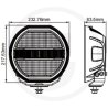 Reflektor LED 9''