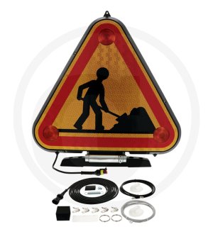 Trójkątna lampa Triflash LED 20.90.L51.200
