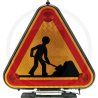 Trójkątna lampa Triflash LED