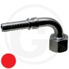 PN 06 DKOS M18x1.5 90° (10S) cynk-nikiel