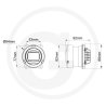 Reflektor światła mijania LED 1BL 998 570-001