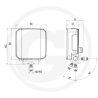 Reflektor roboczy LED