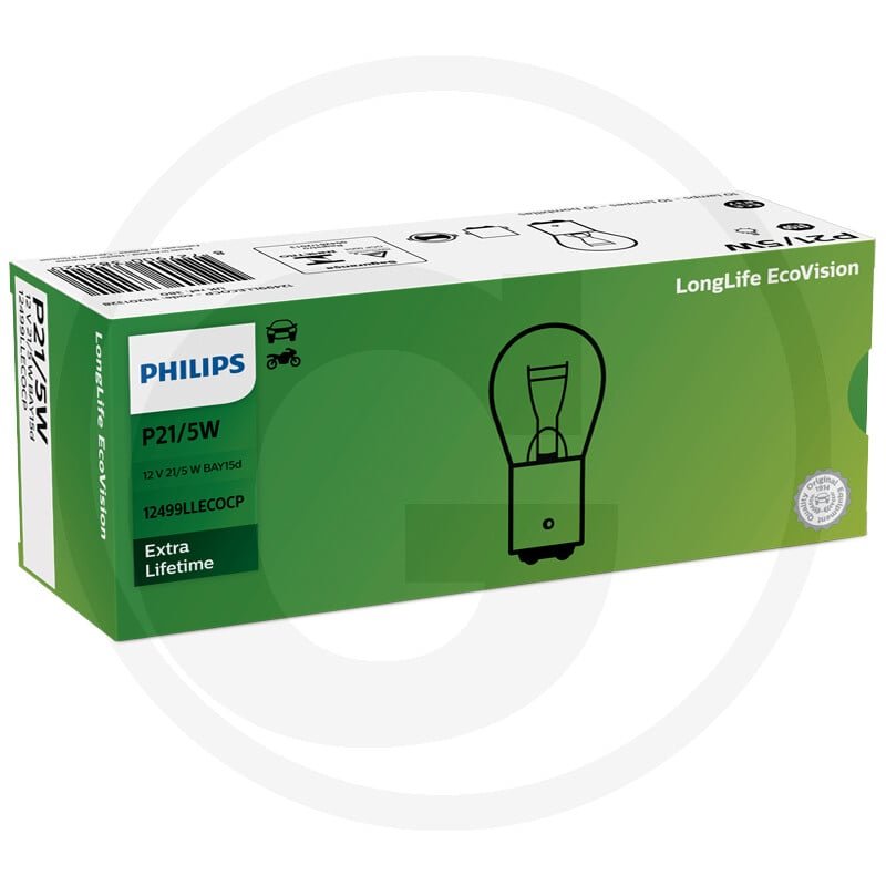 Żarówka kulista P21/5W 12499LLECOCP