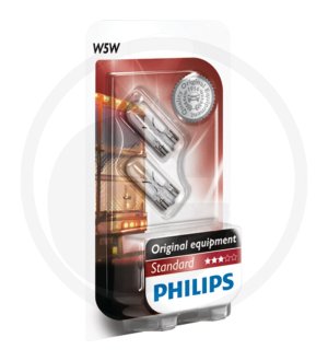 Żarówka z cokołem szklanym W5W 52420730