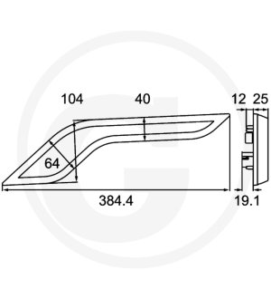 Odblask 8RA 013 402-021