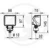 Reflektor roboczy 1GA 996 479-011, ­Eco 18 LED
