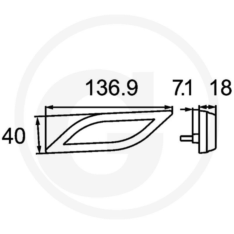 Dodatkowa lampa kierunkowskazu LED 2BM 013 338-031