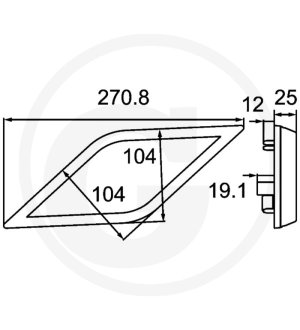 Lampa kierunkowskazu LED 2BA 013 331-017