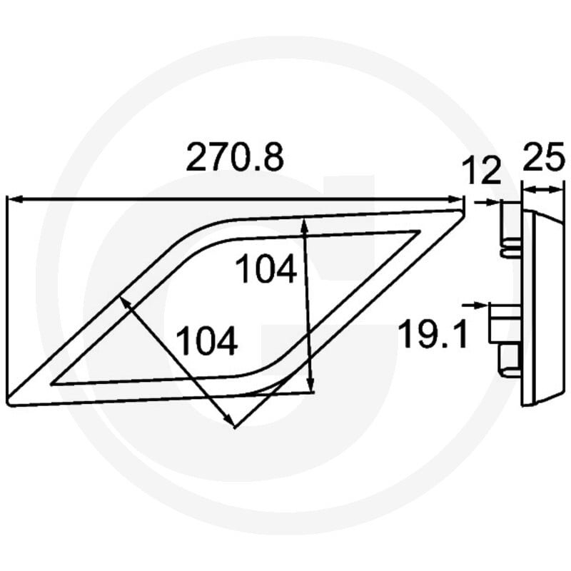 Lampa kierunkowskazu LED 2BA 013 331-061