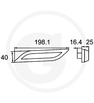 Dodatkowa lampa kierunkowskazu LED 2BM 013 339-017