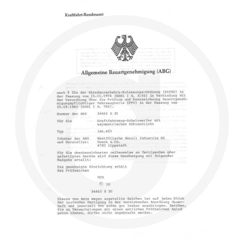 Reflektor kierunkowy 1AA 004 109-041