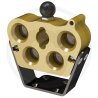 Pokrywa aluminiowa / dok parkowania do wtyku Multi-X Quattro 12,5 109321074, 10 932 1074