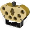 Pokrywa aluminiowa / dok parkowania do wtyku Multi-X Hexa 10 109321076, 10 932 1076