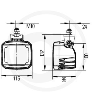 Reflektor roboczy LED 1GA 995 506-041