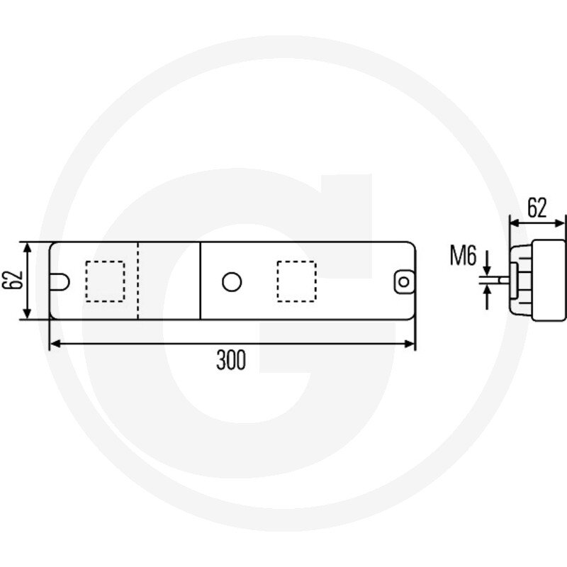 Lampa tylna 2VA 997 113-001