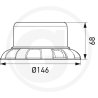 Lampa błyskowa LED 2XD 066 146-011