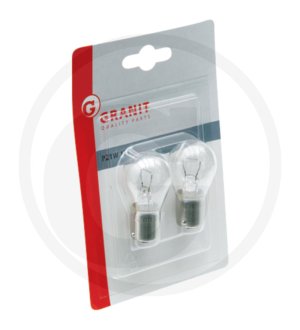 Żarówka 12V 21W, 2 szt. 1987301017, 11635GRNB2