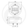 Lampa tylna LED DSL 8080/1807
