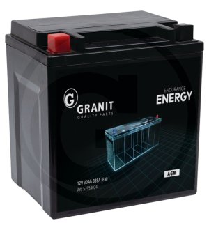 Akumulator 12 V / 30 Ah 53034-AGM, FIX30L