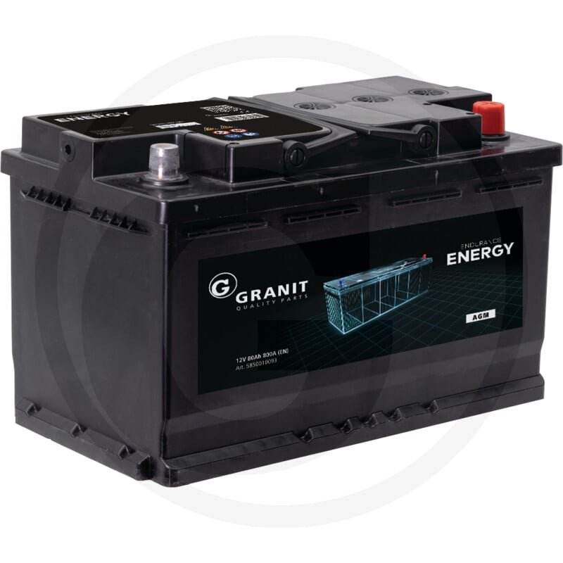 Akumulator AGM 12 V 80 Ah 800 A 681003