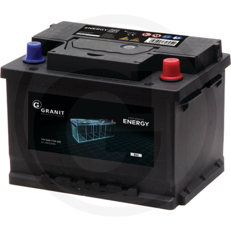 Akumulator 12V 55Ah 510A (EN) GP 56-175, 688676, GB 55457-13(BHAD)
