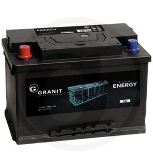 Akumulator 12 V / 72 Ah FB741, GP 72L, GB 57219(BHAD)