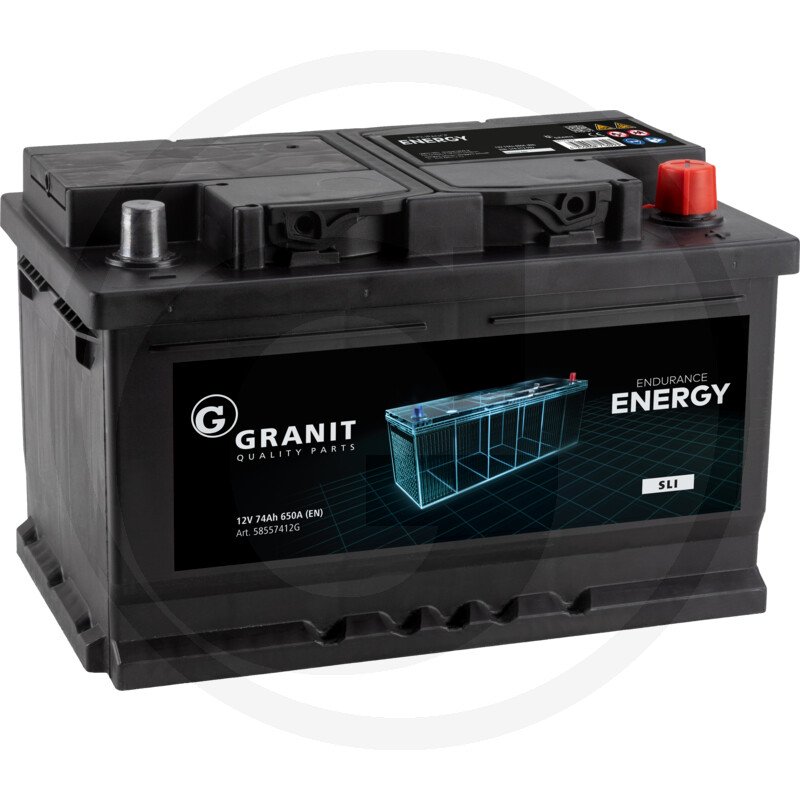 Akumulator 12 V 74 Ah 650 A (EN) 015 57405 N, GB 57113-17(BHAD), GP 74-175-SAP, EB740, 688680