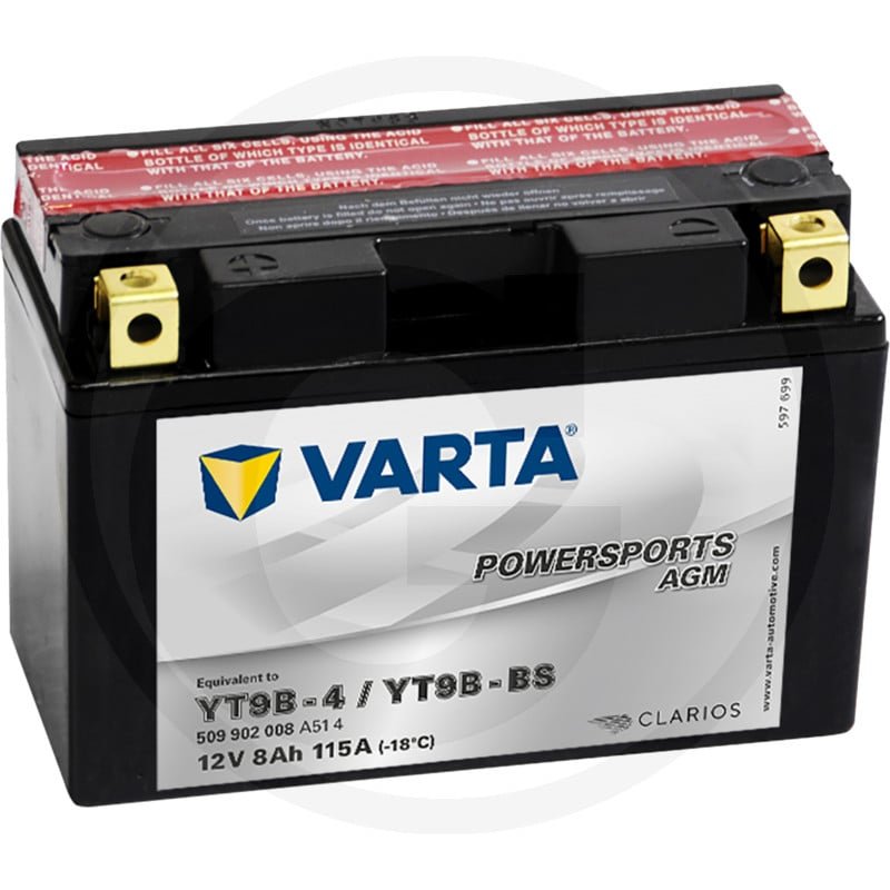 Akumulator POWERSPORTS AGM 12 V / 8 Ah 714430