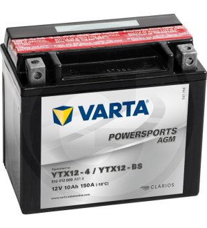 Akumulator POWERSPORTS AGM 12 V / 10 Ah 714421