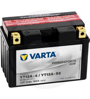 Akumulator POWERSPORTS AGM 12 V / 11 Ah 714401