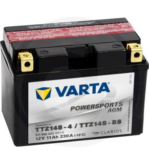 Akumulator POWERSPORTS AGM 12 V / 11 Ah 714437