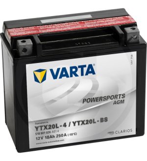 Akumulator POWERSPORTS AGM 12 V / 18 Ah 714456