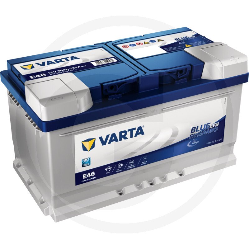 Akumulator Blue Dynamic EFB 12 V / 75 Ah 709232