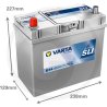 Akumulator Blue Dynamic 12 V / 45 Ah 709205
