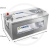 Akumulator rozruchowy 12 V 240 Ah 710423