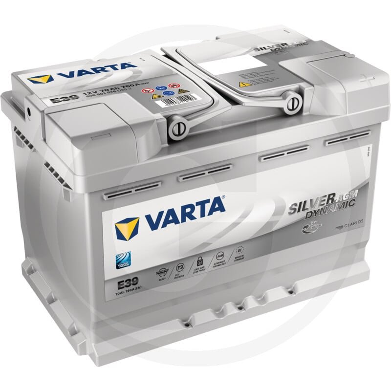 Akumulator Silver Dynamic AGM 12 V / 70 ERSET, 709224_ERSET