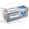 Akumulator PROMotive S-HD 12 V 145 Ah 708407