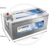 Akumulator ProMotive Silv 12 V 225 Ah 710890-SAP