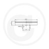 Lampa tylna LED 742