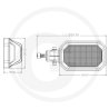 Reflektor roboczy LED