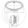 Reflektor roboczy LED