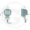 Reflektor roboczy LED