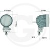 Reflektor roboczy LED