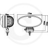 Reflektor roboczy LED
