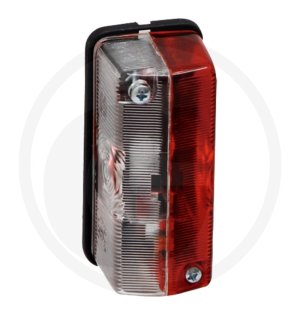 Lampa obrysowa czerwona/biała, 2 szt. 170552, 12.0007.000, 513-0.067