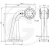Lampa wielofunkcyjna przednia-tylna 415BCL